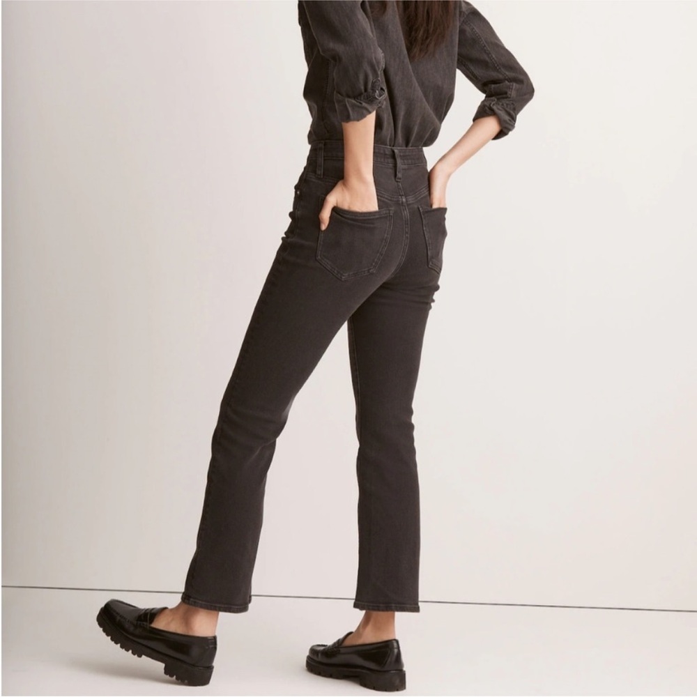 NWT Madewell Kick Out Crop Jeans, waist size 27 petite - Picture 9 of 10